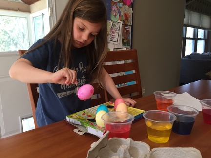 Coloring Easter Eggs2